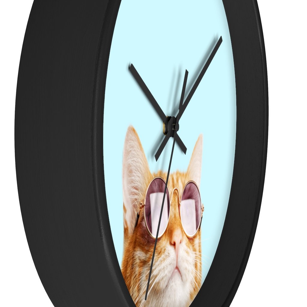 Cat is Alway's Right Wall clock