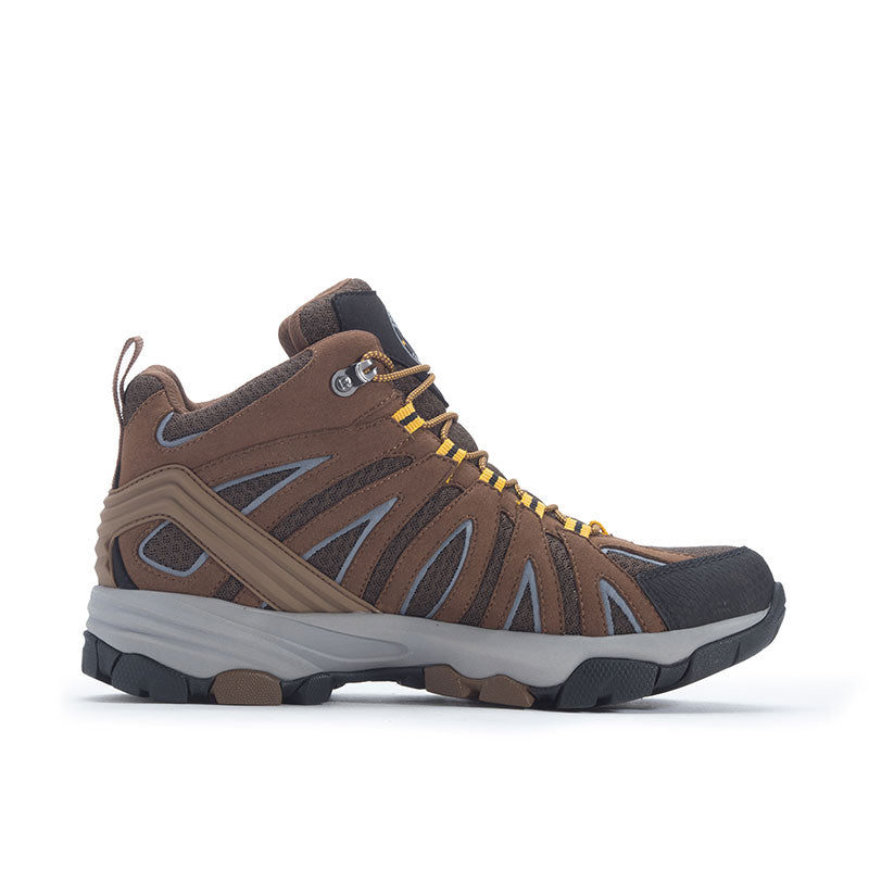 ROCKROOSTER Bedrock Brown 6 Inch Waterproof Hiking Boots with VIBRAM®