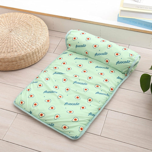 Cool Dog Mat Summer Pet Blanket Cooling Breathable Cat Bed