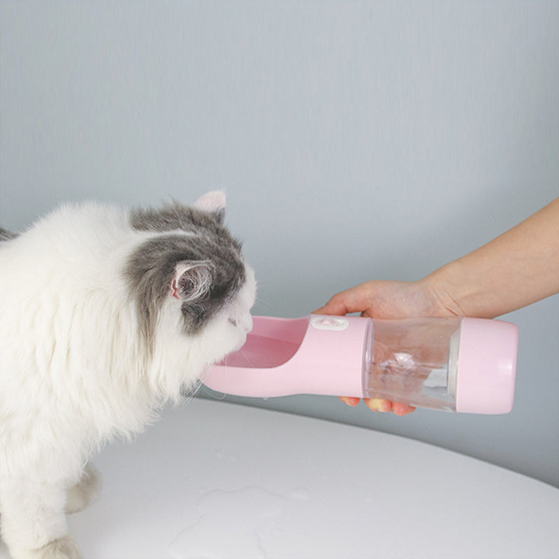 Portable Pet Food & Water Bottle