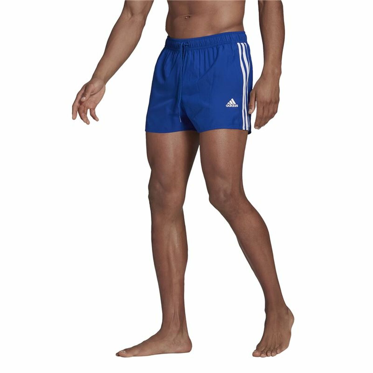 Men’s Bathing Costume Adidas Classic 3 Stripes Royal Blue