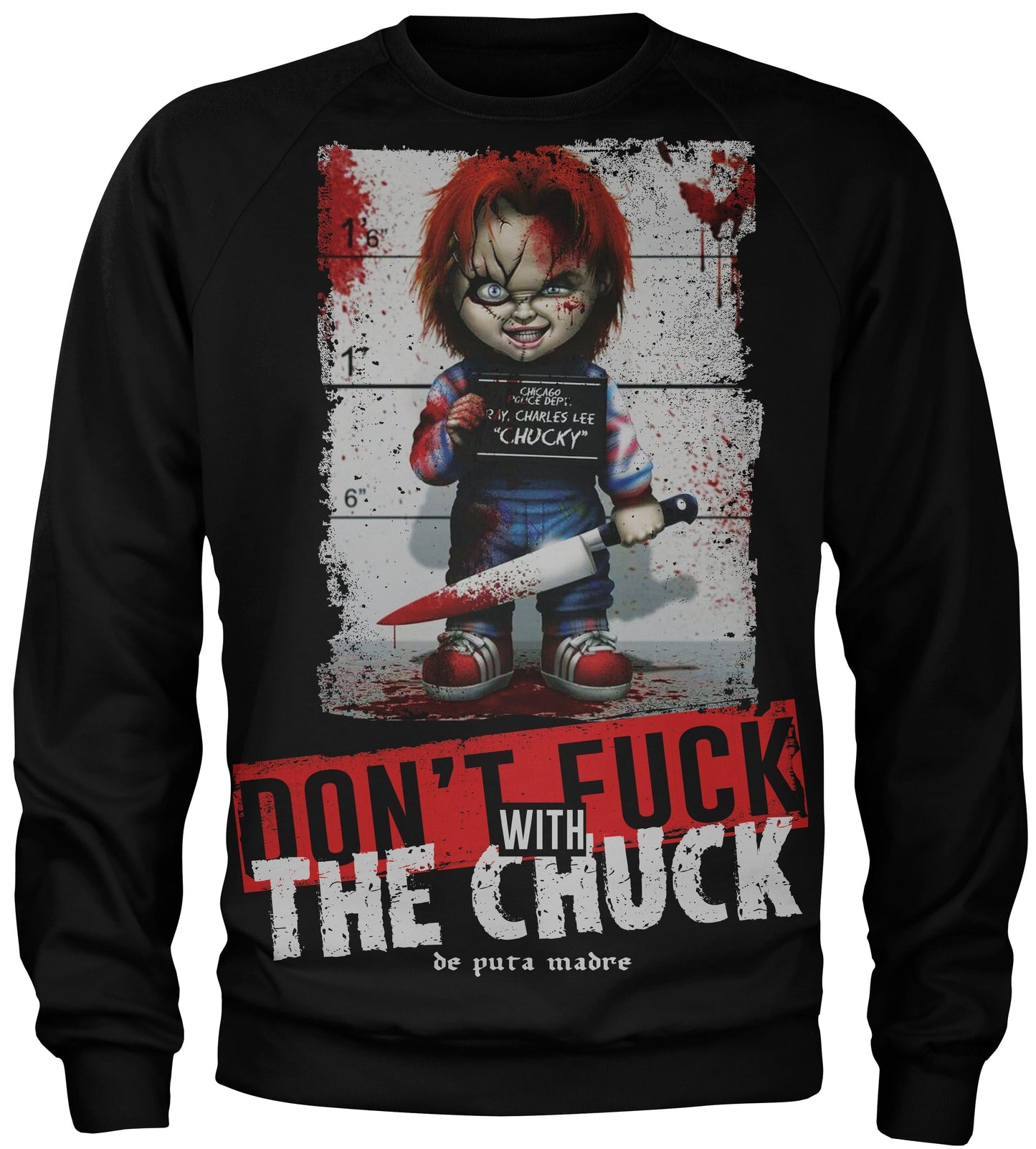 Men's sweatshirt design Chucky