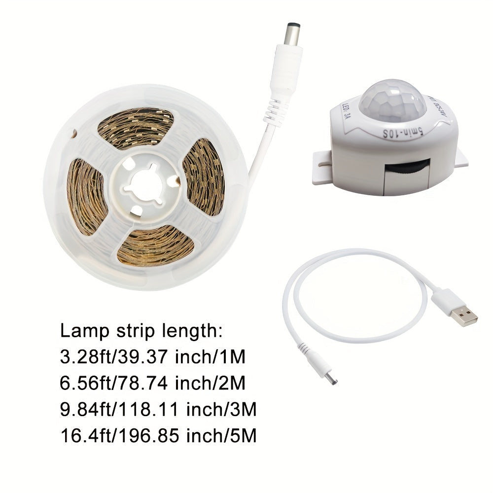 Flexible Motion Sensor LED Strip for Home Lighting