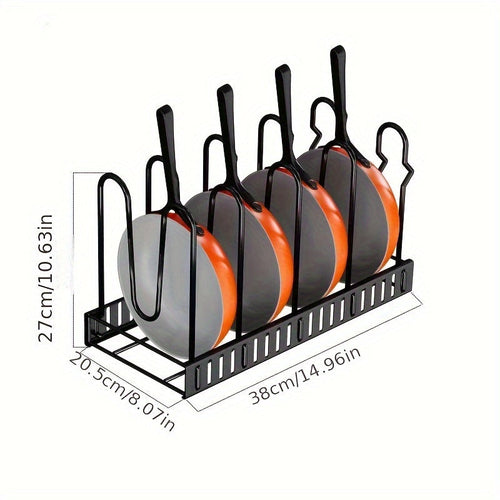 1 Set of Cabinet Storage Box for Pots, Pans, and Utensils