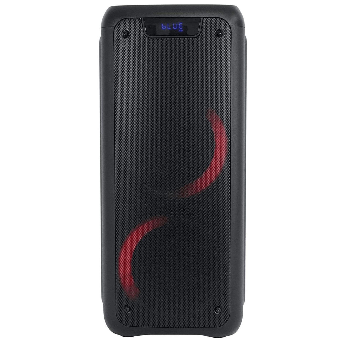 Norcent Dual 6.5" Portable Party Bluetooth Speaker with Flashing LED