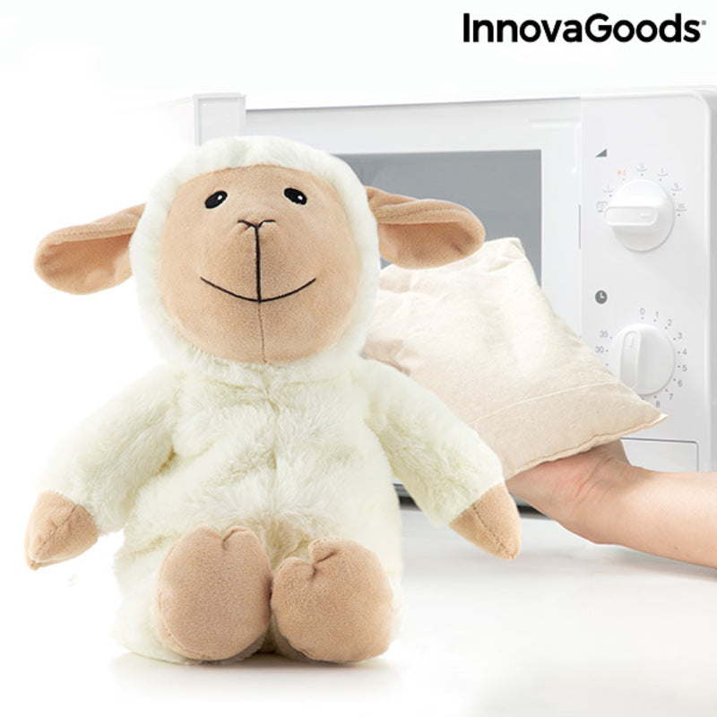 Sheep Soft Toy with Warming and Cooling Effect Wooly InnovaGoods