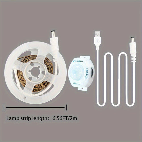 Flexible Motion Sensor LED Strip for Home Lighting