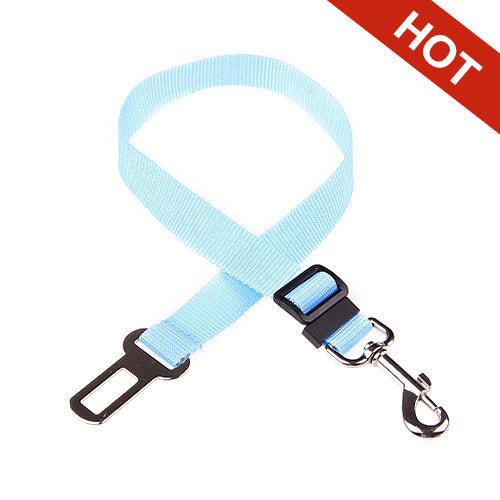 Adjustable Pet Cat Dog Car Seat Belt Pet Seat Vehicle Dog Harness Lead