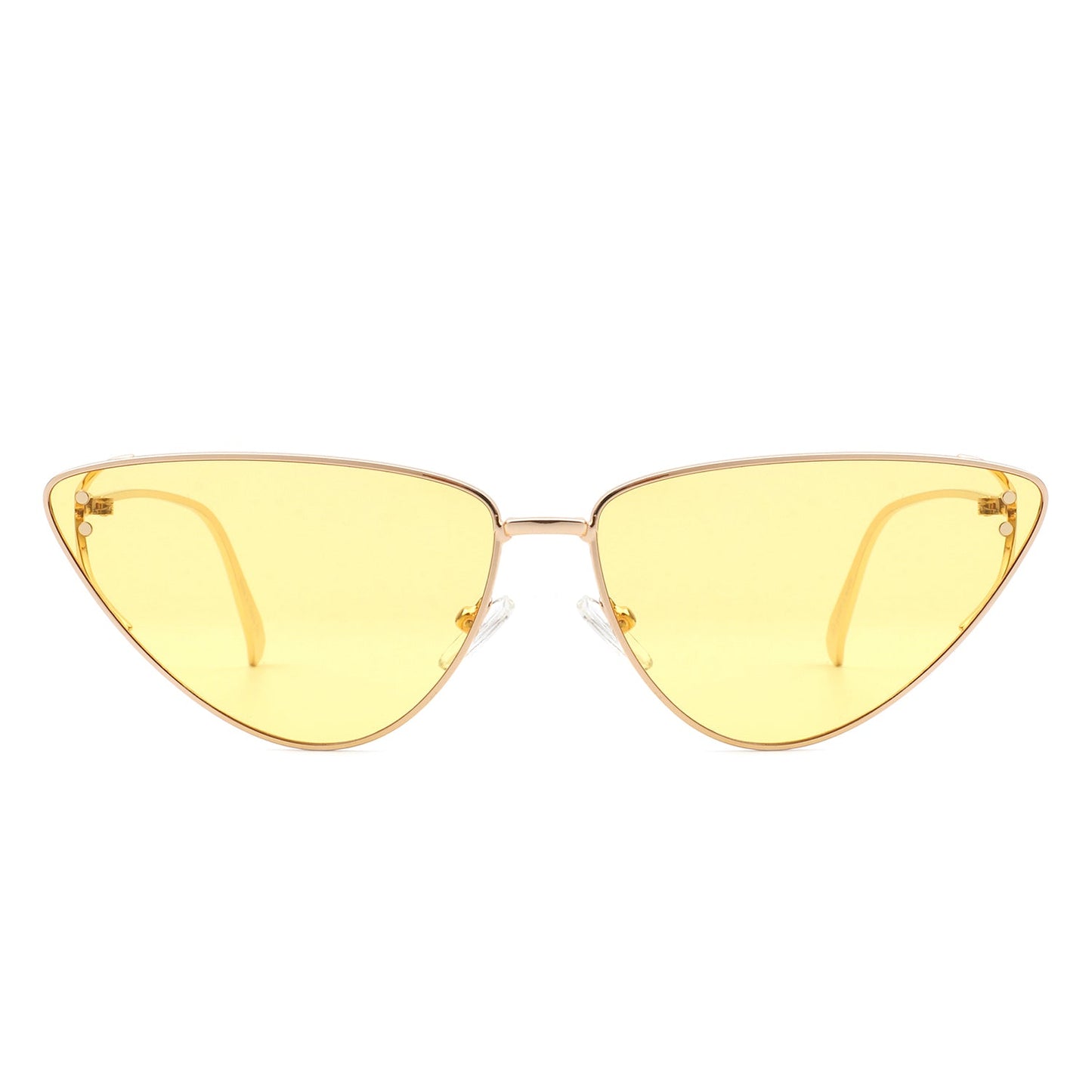 Windflow - Retro Tinted Flat Lens Fashion Cat Eye Sunglasses