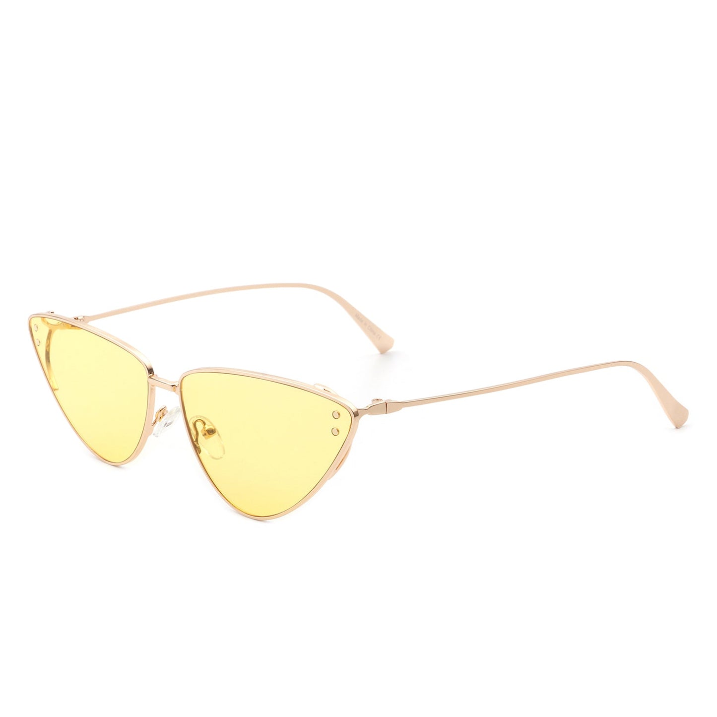 Windflow - Retro Tinted Flat Lens Fashion Cat Eye Sunglasses