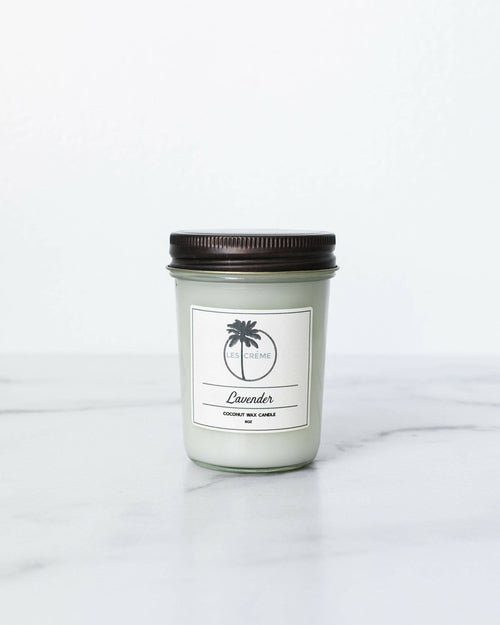 Lavender Scent Coconut Wax Candle