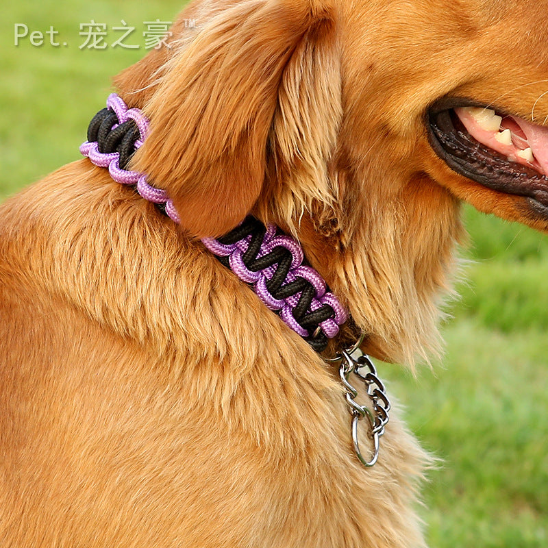 New High Quality Upgraded Color Collar Large Dog German Shepherd Walk