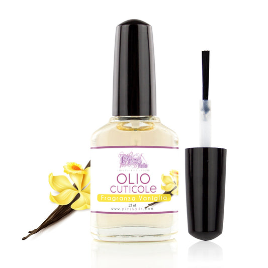 Olio Cuticole Unghie Di Mani E Piedi Professionale Vaniglia 12 ml