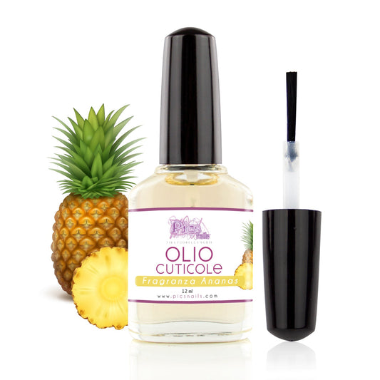 Olio Cuticole Unghie per Mani E Piedi Professionale Ananas 12 ml