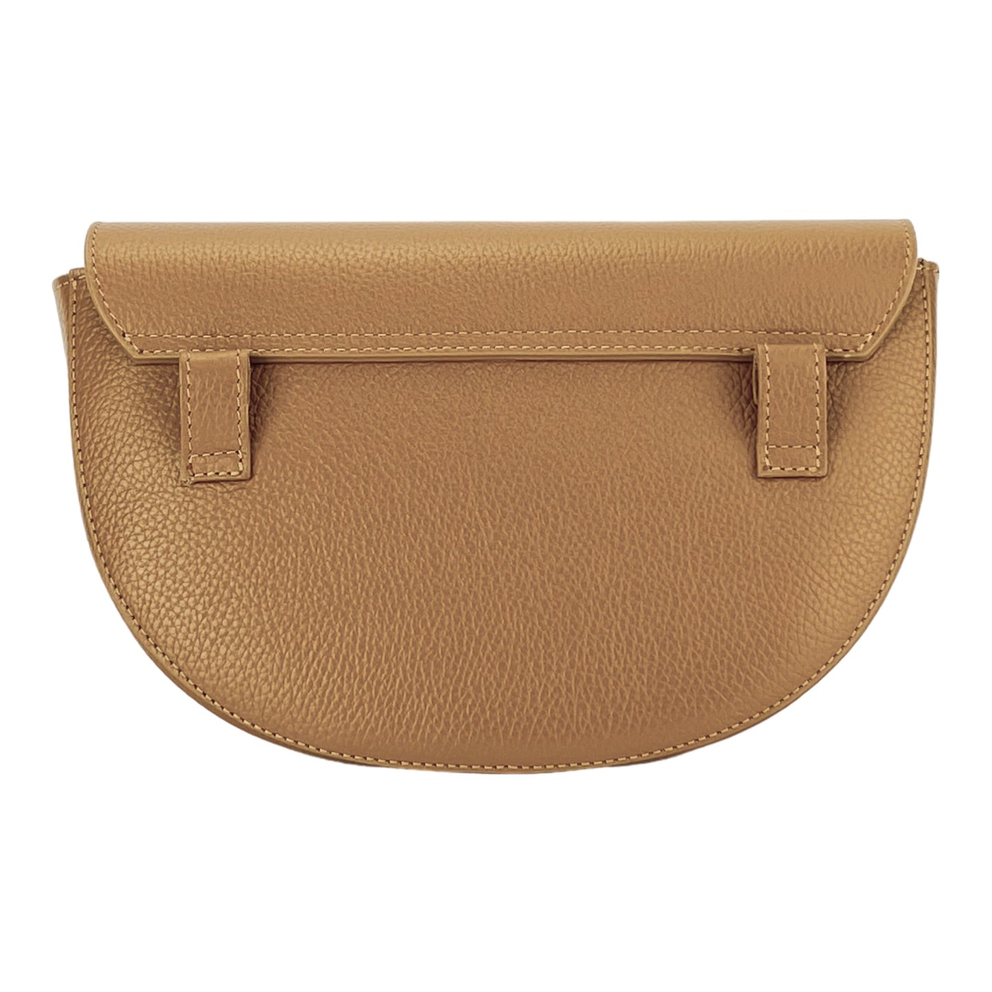 RB1027S | Borsa Donna a Bandoliera stondata in Vera Pelle Made in Ital