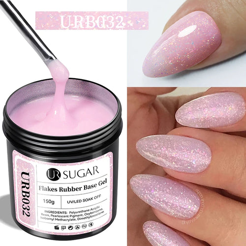 UR SUGAR 150g Building Nail Gel 18 Colors Nail Extension Gel Kit Nude