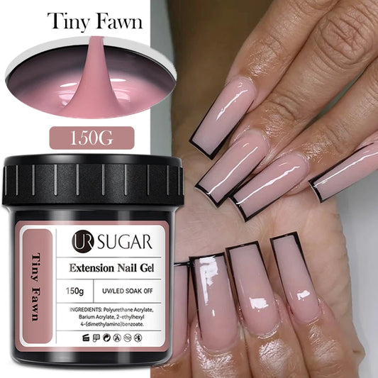 UR SUGAR 150g Building Nail Gel 18 Colors Nail Extension Gel Kit Nude