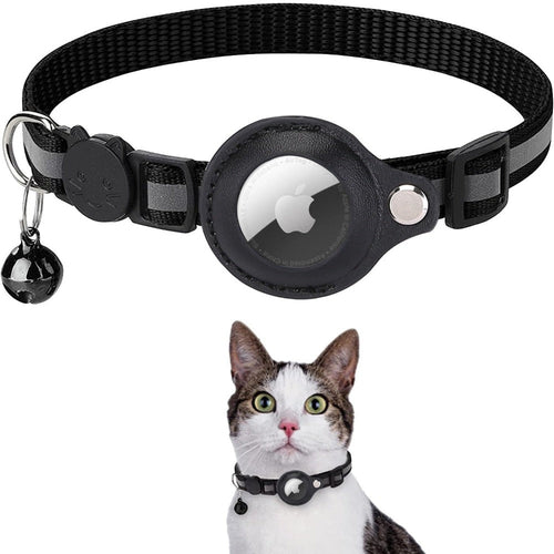 Reflective Airtag Case Collar for Cats and Dogs