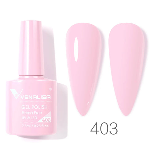 Venalisa Nail Gel Polish 7.5ml HEMA FREE Soak Off UV LED Gel Varnish