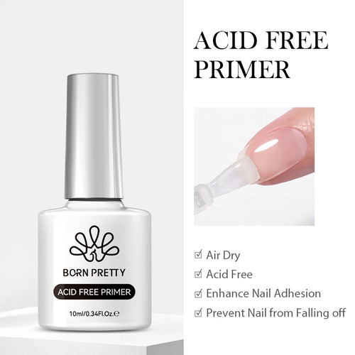 BORN PRETTY 15ml Clear Non Stick Hand Extension Gel Nail Polish for 3D