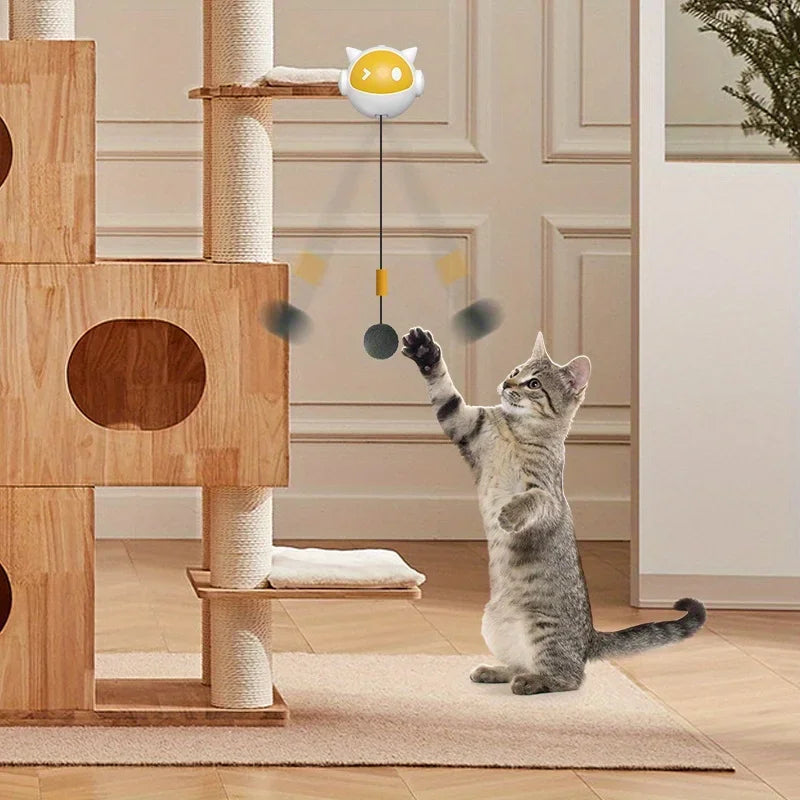 New interactive cat toys electric cat balls pet toys can be raised and