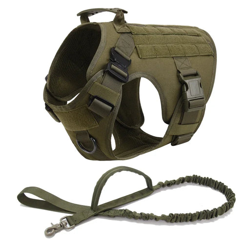 Military Large Dog Harness Pet German Shepherd K9 Malinois Training