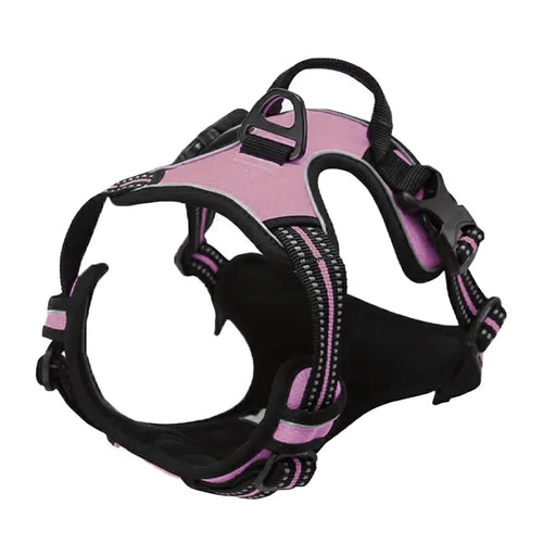 Adjustable Dog Harness Vest with Night Reflective Strip for Small