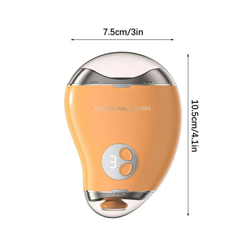 Electric Nail Cutter For People Mango Shape Toe Nails Cutter 3-Speed