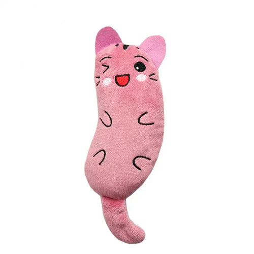 6-1PCS Catnip Toys Funny Interactive Plush Super Soft Pet Kitten Teeth