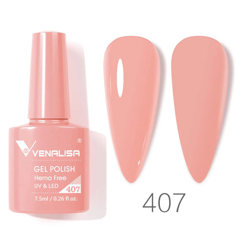 Venalisa Nail Gel Polish 7.5ml HEMA FREE Soak Off UV LED Gel Varnish