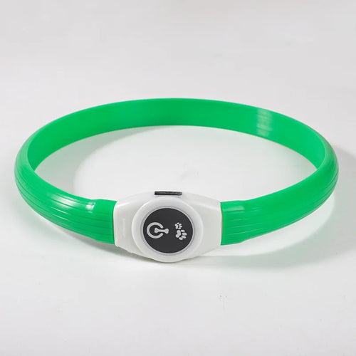 New Led Luminous Dog Collar PVC Waterproof , For Large Medium Small