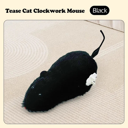 Cat Toys Clockwork Simulation Mouse No Batteries Durable Indoor Cat