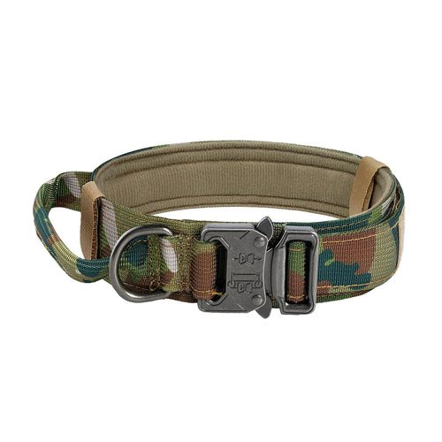 Tactical Dog Harness Leash Collar for Medium Large Dogs Military Pet