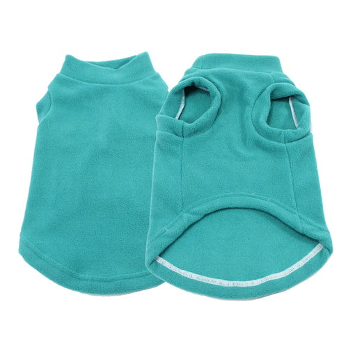 Fleece Cat Dog Jacket S to 8XL Spring Autumn Pet Clothes for Small