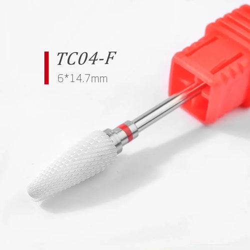 Ceramic Nail Drill Bits Milling Cutter Nail Files Grinding Head