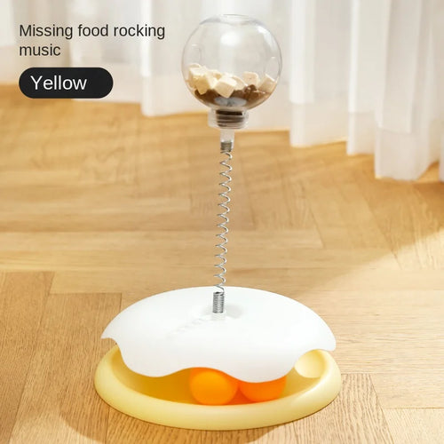 Cat Puzzle Food Leaking Ball Toy Cat Dog Interactive Treat Leaking Toy