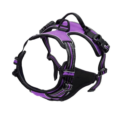 Adjustable Dog Harness Vest with Night Reflective Strip for Small