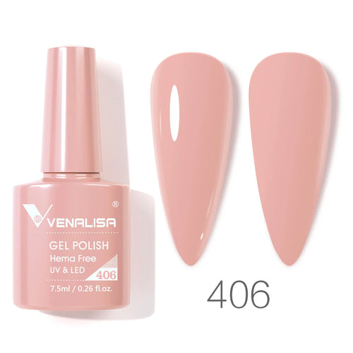 Venalisa Nail Gel Polish 7.5ml HEMA FREE Soak Off UV LED Gel Varnish