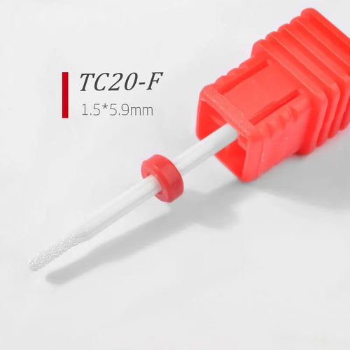 Ceramic Nail Drill Bits Milling Cutter Nail Files Grinding Head