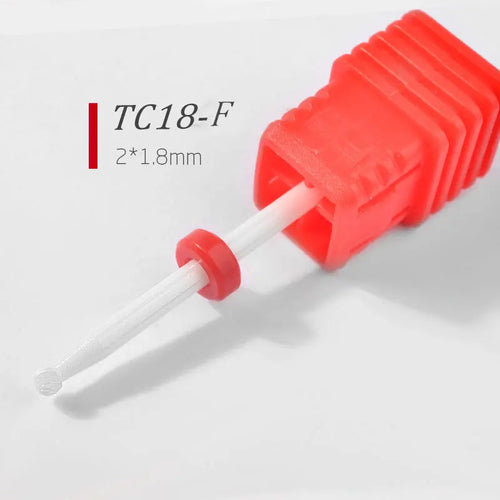 Ceramic Nail Drill Bits Milling Cutter Nail Files Grinding Head