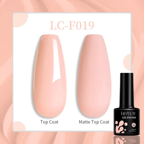 LILYCUTE 129 Colors 7ML Nail Gel Polish Nail Supplies Vernis Semi