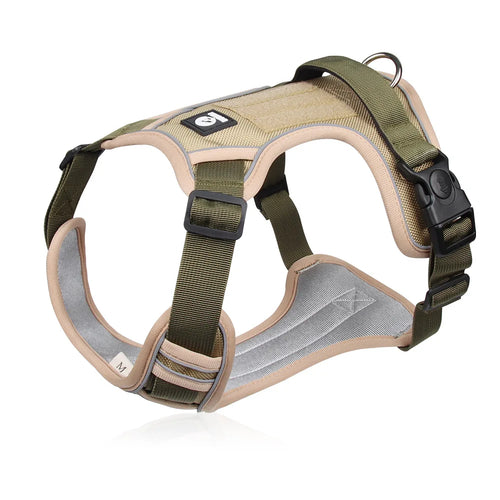 Dog Harness Reflective Midium Large Dogs Tactical Vest Big 1680D