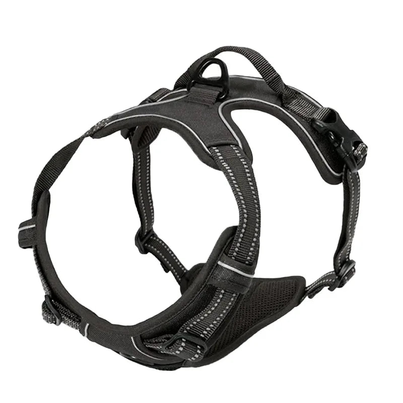 Pet Dog Harness Reflective Adjustable Breathable Vest Chest Strap for