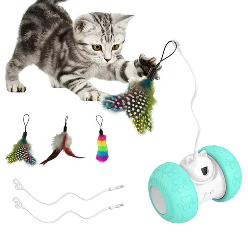 ATUBAN Automatic Cat Toys Interactive for Indoor Cats,Electric Robotic