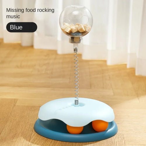 Cat Puzzle Food Leaking Ball Toy Cat Dog Interactive Treat Leaking Toy