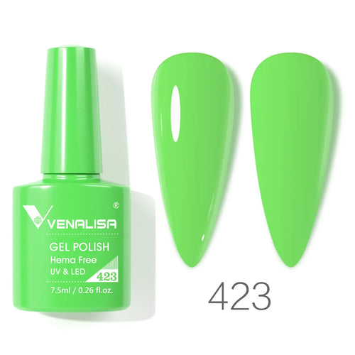 Venalisa Nail Gel Polish 7.5ml HEMA FREE Soak Off UV LED Gel Varnish