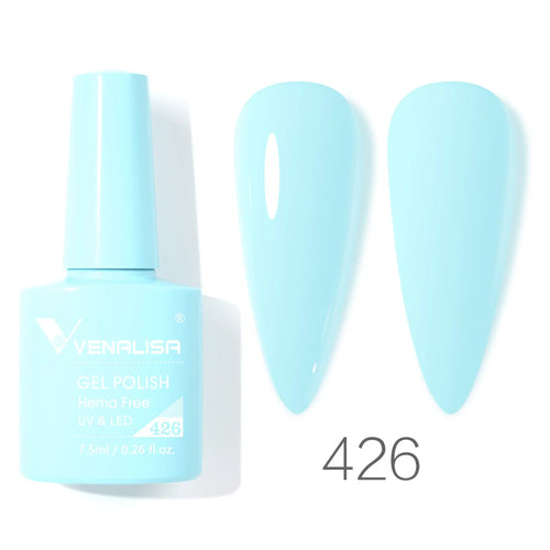 Venalisa Nail Gel Polish 7.5ml HEMA FREE Soak Off UV LED Gel Varnish