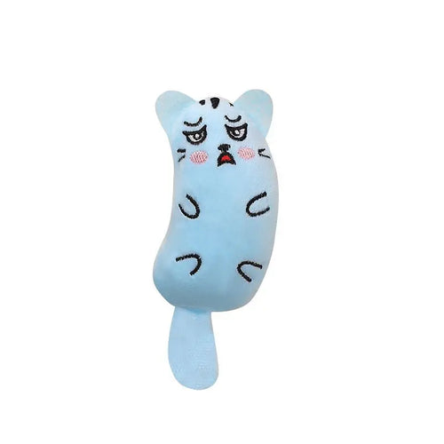 Cute Cat Toys Funny Interactive Plush Cat Toy Mini Teeth Grinding