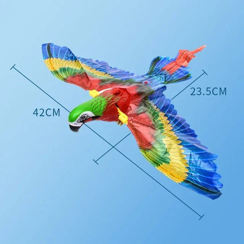 Simulation Bird Interactive Cat Toys Electric Hanging Eagle Flying