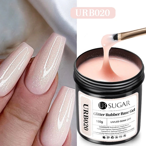 UR SUGAR 150g Building Nail Gel 18 Colors Nail Extension Gel Kit Nude